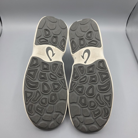 Olukai Inana Shoes Mens Size 9 Gray Mesh Drawstring Wet Grip Athletic Water - Picture 9 of 14